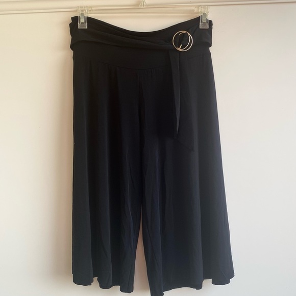 A. Byer Black Wide-Leg Pants - Picture 2 of 6